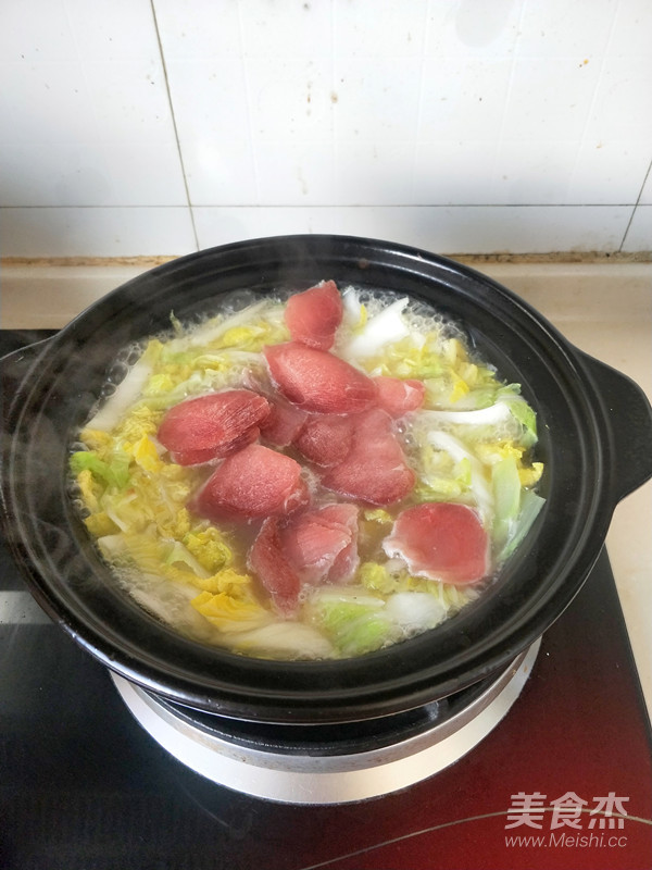 Cabbage Pork Soup recipe