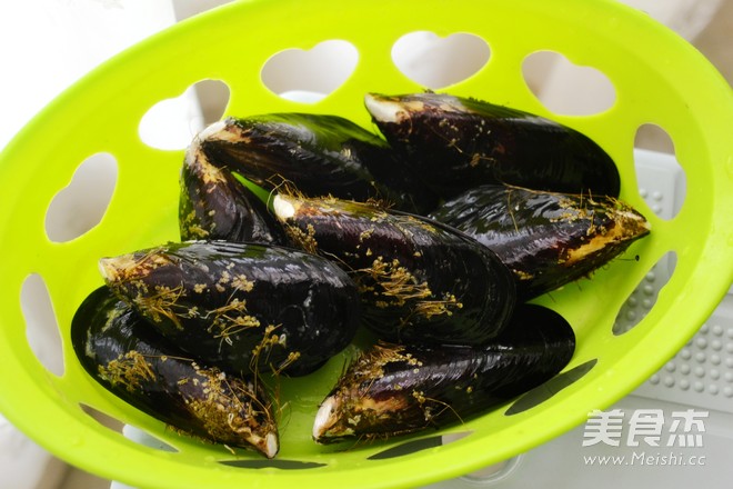 Braised Mussels recipe