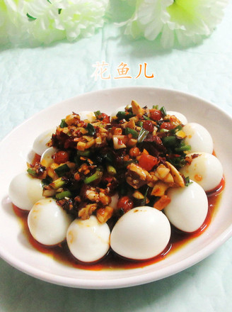 Saliva Quail Eggs recipe