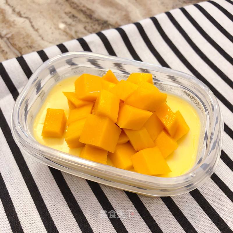 Coconut Mango Box Mousse recipe