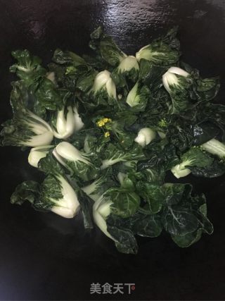 Stir-fried Milk Cabbage with Garlic recipe