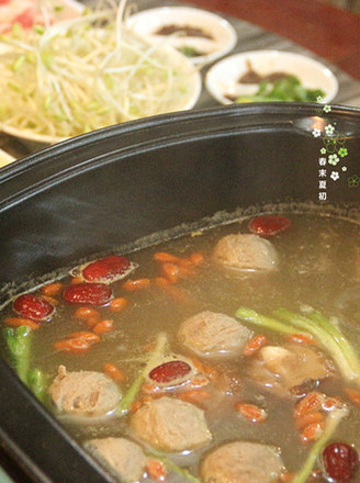 Cantonese Chicken Soup Hot Pot recipe
