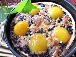 Black Rice Sweet Pizza recipe