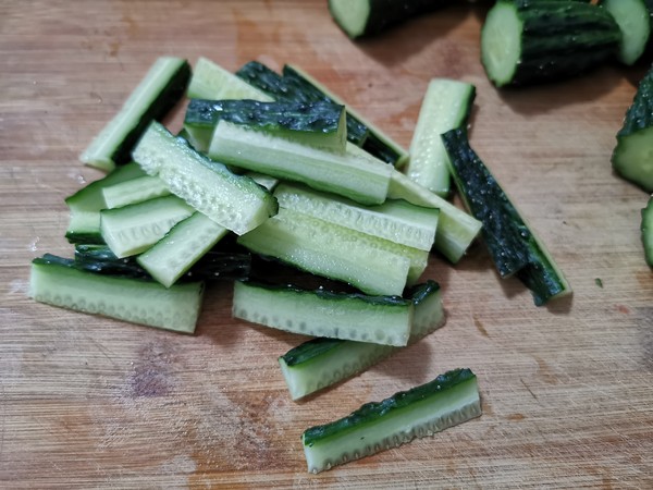 Lime Cucumber Strips recipe