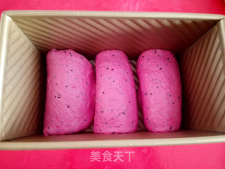 Dragon Fruit Toast recipe