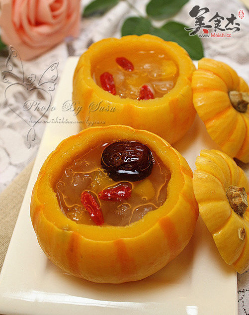 Steamed Hashima with Gourd recipe
