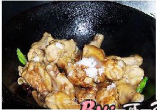 Chicken Wing Root with Mushroom in Oyster Sauce recipe