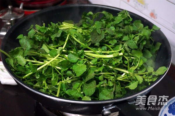 Boiled Watercress recipe