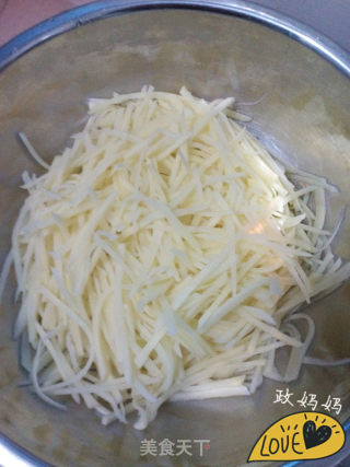 Vinegar Shredded Potatoes recipe