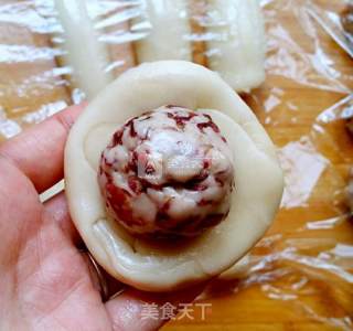 #aca烤明星大赛#rose Glutinous Rice Cake recipe