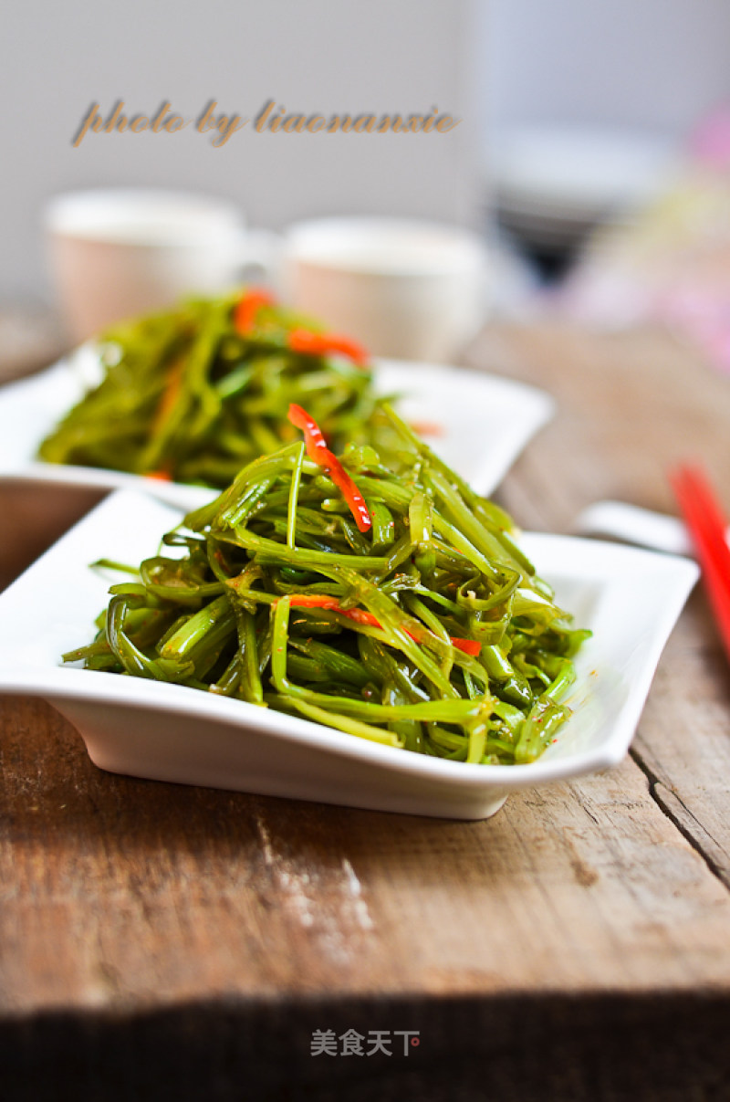 Simmered Water Spinach recipe