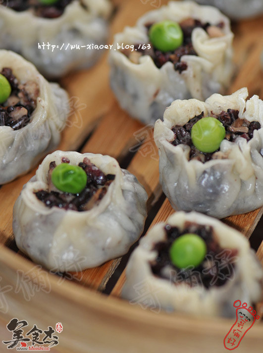 Purple Rice Shaomai recipe