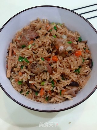 Shiitake Mushroom Ribs Rice recipe