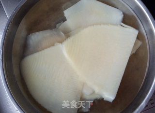 【henan】prickly Ash Sprouts Mixed with Bamboo Shoots recipe