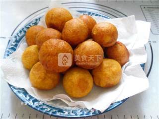 Bean Paste Sweet Potato Balls recipe