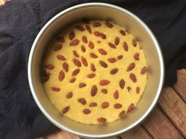 Wolfberry Corn Pudding recipe