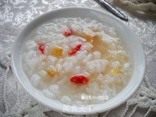 Chinese Wolfberry and Grapefruit Porridge recipe