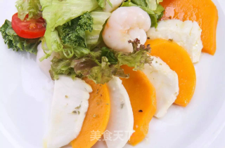 Mozzarella Big Snowball Garden Seafood Salad recipe