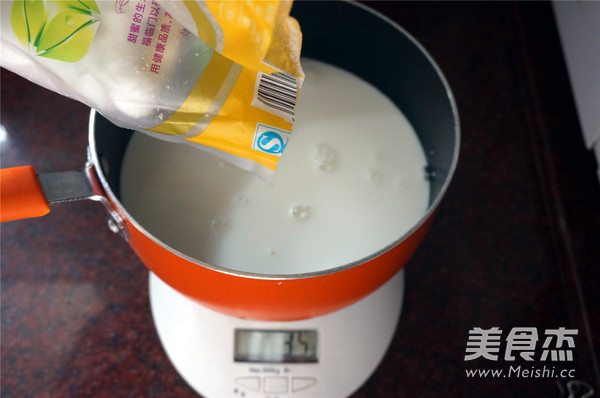 Sweet Osmanthus Milk Pudding recipe