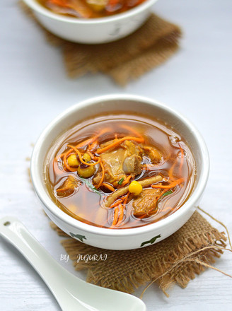 Tai Zi Ginseng Cordyceps Flower Soup