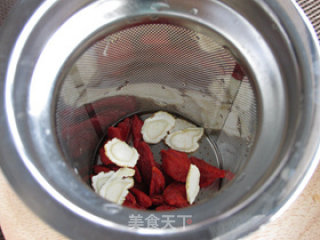 Chinese Wolfberry Ginseng Tea recipe