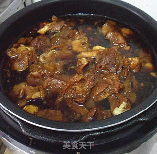 #御寒美食# Braised Yam with Tendon, Head and Brain recipe