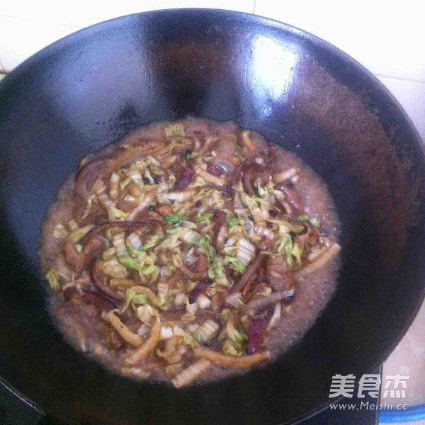 Stir-fried Cabbage Shreds recipe