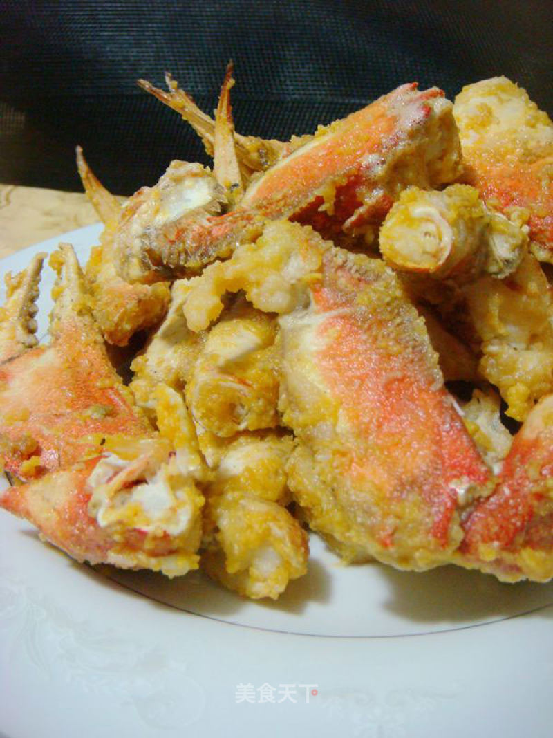Family Banquet Dish "jinsha Crab" recipe