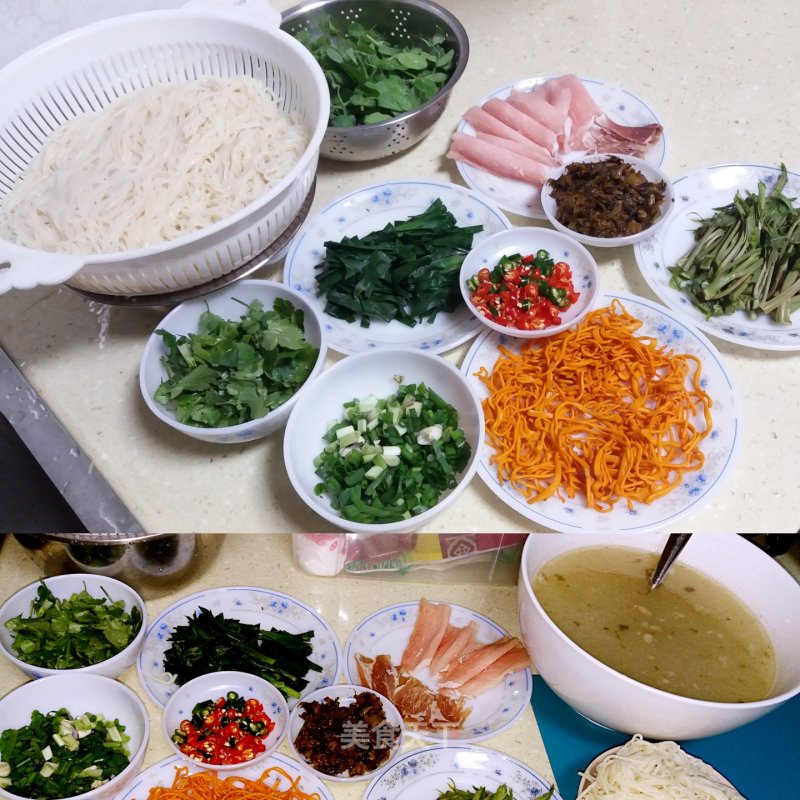 Yunnan Bridge Rice Noodles recipe