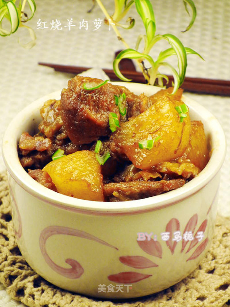 Braised Lamb with Radish recipe