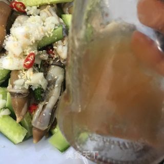 Clam King Mix with Cucumber Strips recipe