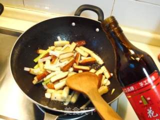 Private Dish "black Pepper Fragrant Dried Bamboo Shoots" recipe