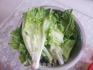 Lettuce in Oyster Sauce recipe