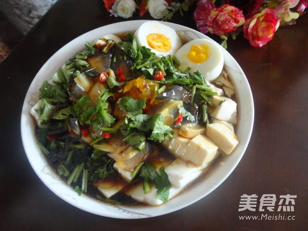 Double Egg with Tofu recipe