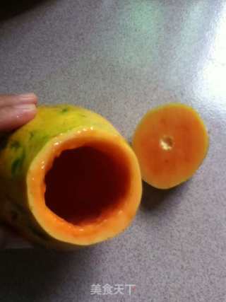 Milk Papaya Jelly recipe