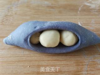 Peas Pod Steamed Buns of Play Noodle Series recipe