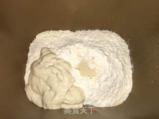 #柏翠大赛#poolish Kind (polish Kind) Round Toast Pseudo Cake recipe