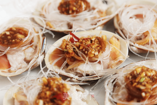 Steamed Arctic Scallops with Sand Tea recipe