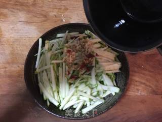 Shredded Zucchini Salad recipe