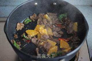 Fried Lamb with Orange recipe