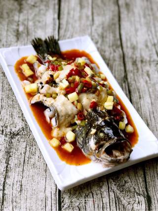 Perch with Fruity Sauce recipe