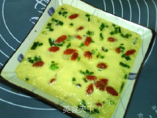 Steamed Custard with Black Fungus recipe