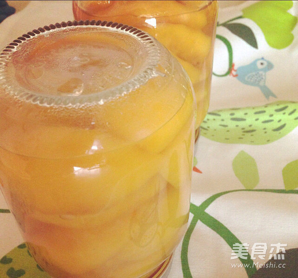 Canned Yellow Peach recipe