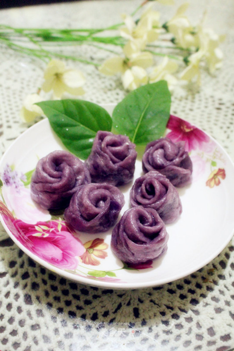 Purple Sweet Potato Rose