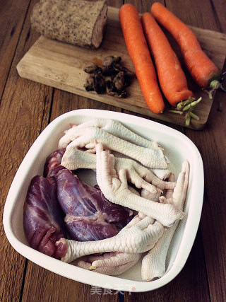 Chicken Feet Soup with Oyster and Oyster recipe