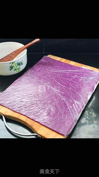 #aca烤明星大赛#purple Potato Toast recipe