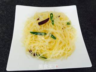 Hot and Sour Potato Shreds recipe