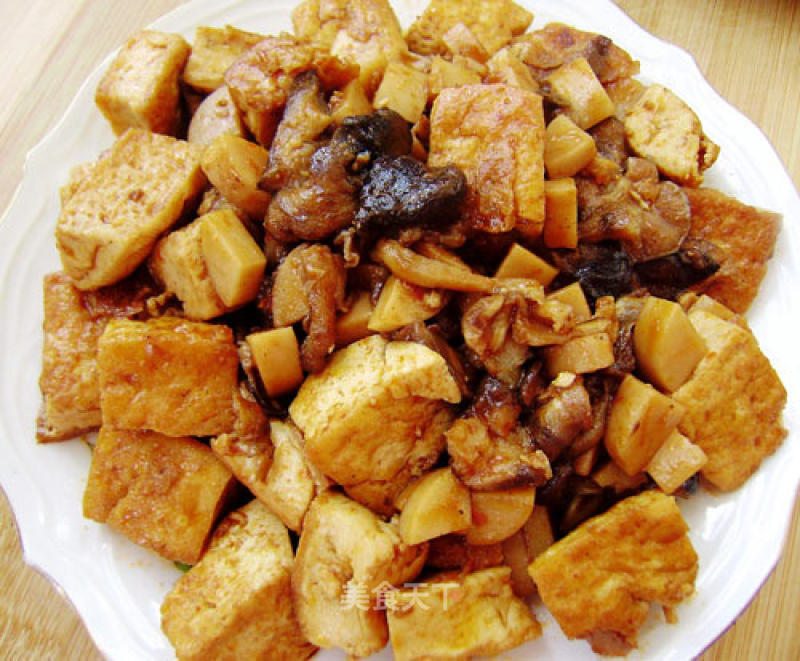 Tofu with Mushrooms recipe