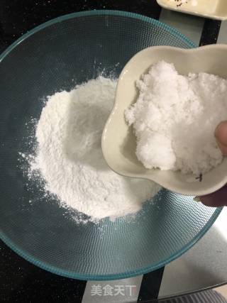 Coconut and Purple Sweet Potato Glutinous Rice Cake recipe