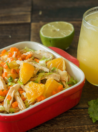 Slimming Essential Fruit, Vegetable and Chicken Salad recipe